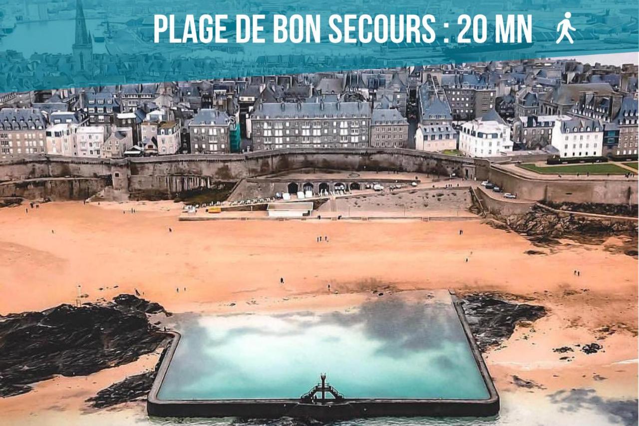 Saint-Malo With Love, Parking, Netflix, Wifi Εξωτερικό φωτογραφία